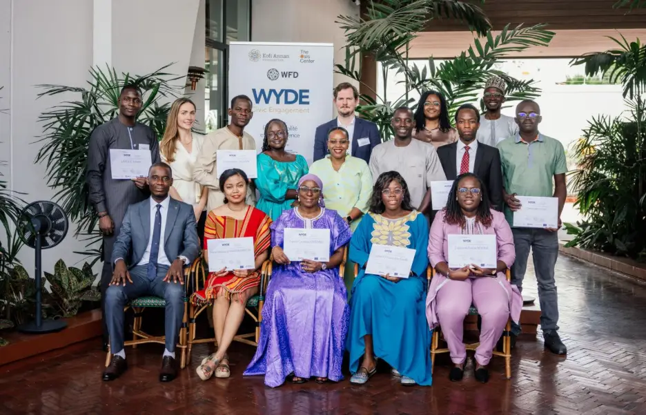 Un groupe de jeunes leaders