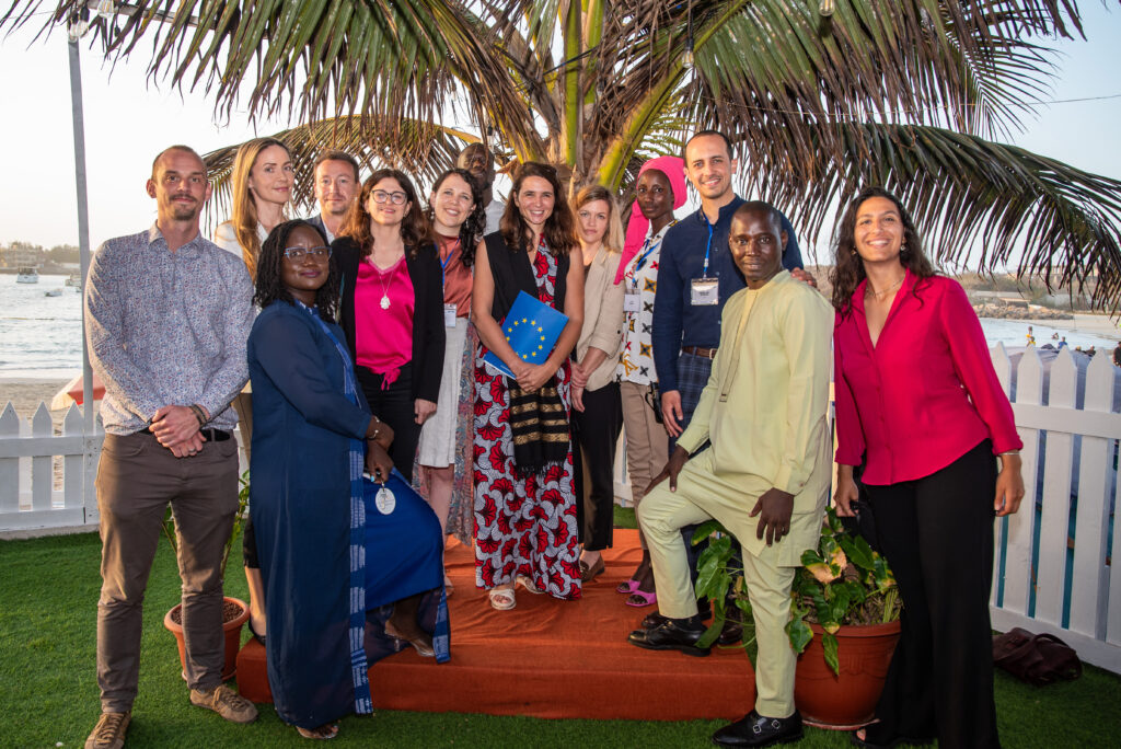 A group of young leaders